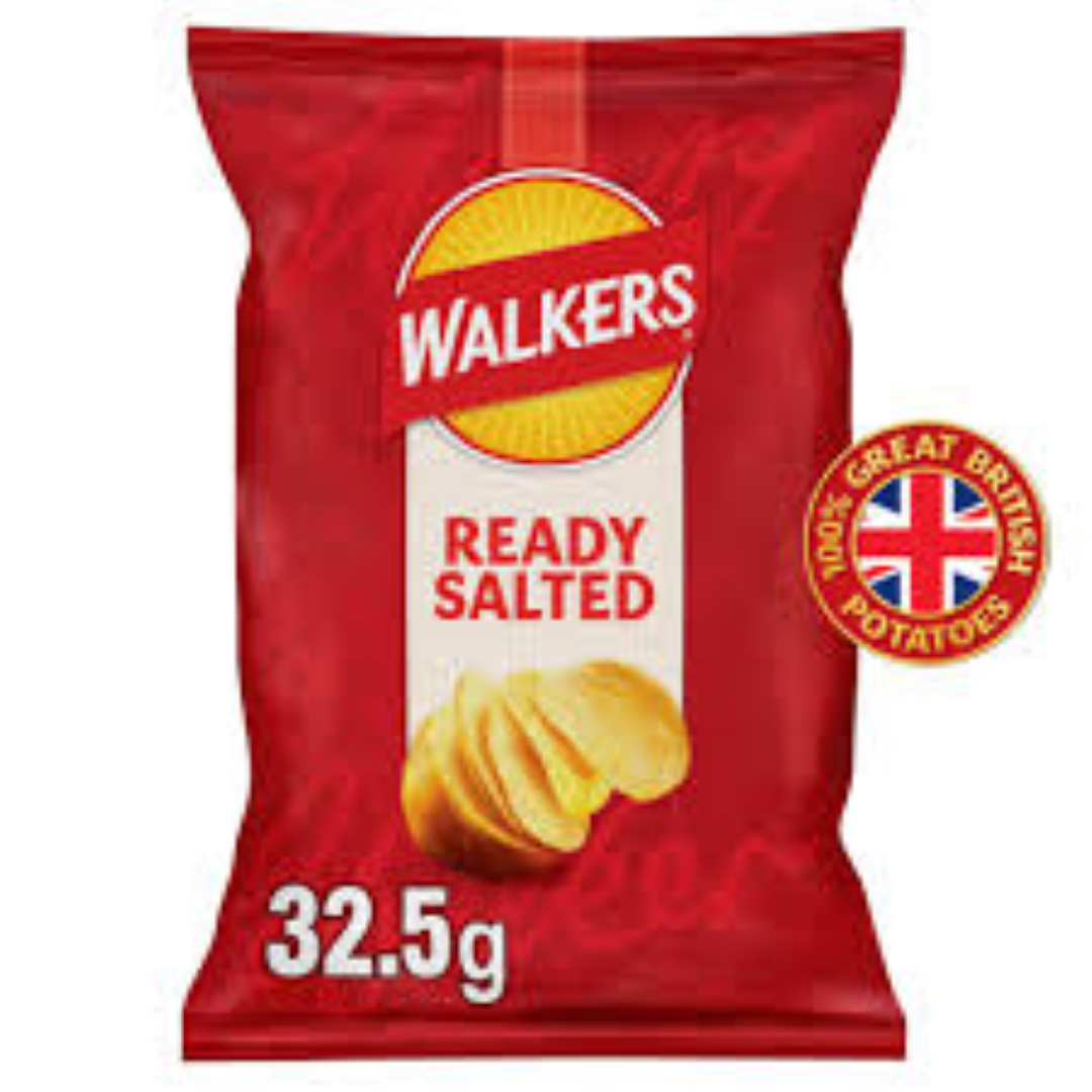 WALKERS READY SALTED 32.5G